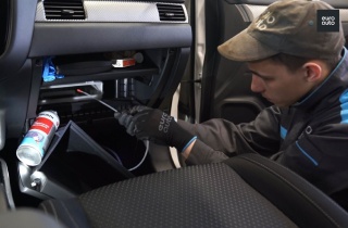 Антибактериальная обработка кондиционера Audi TT RS  в Жуковском