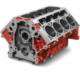 Ремонт блока двигателя Audi R8 LMP  